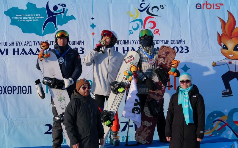 Өвлийн спортын наадмын Снөүбоардын шилдгүүд тодорлоо